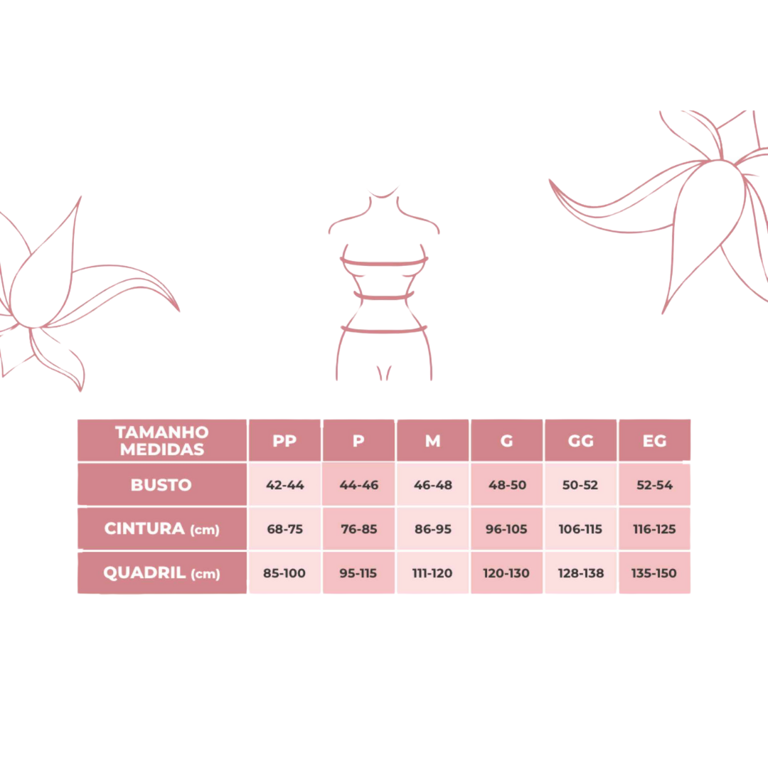 Body Modelador Amamentação com Shorts